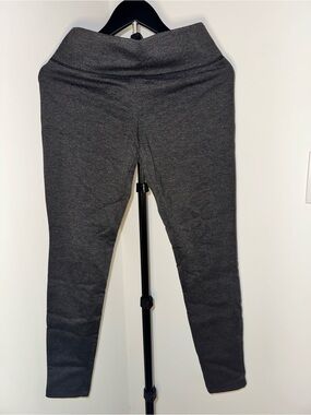 INC International Concepts Girls Charcoal Gray Stretch Leggings